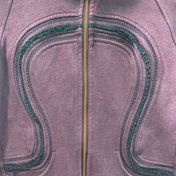 Purple lululemon scuba jacket (no hood) - Picture 4 of 5
